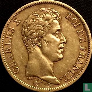 France 40 francs 1824 (Charles X) - Image 2