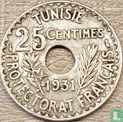 Tunesien 25 Centime 1931 (Jahr 1350) - Bild 1
