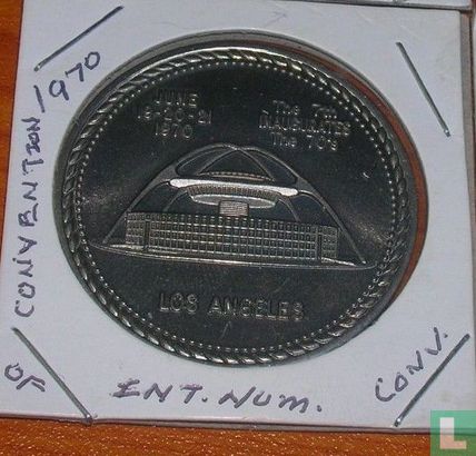 USA - Los Angeles  International Numismatic Convention  1970 - Image 1