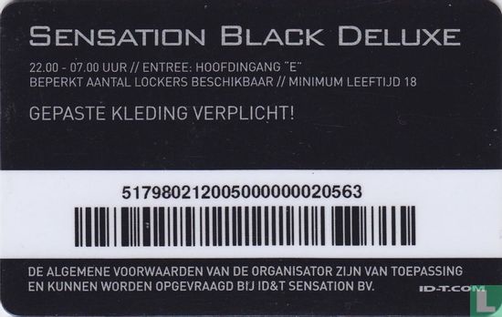 Sensation Black Deluxe - Afbeelding 2