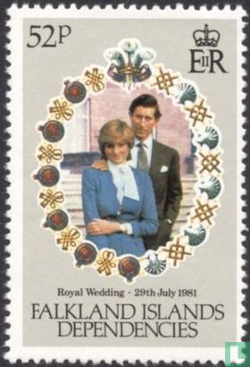 Huwelijk Prins Charles en Diana 