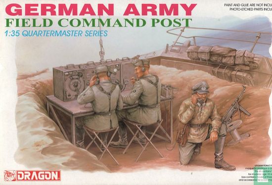 Champ armée allemande Poste de commandement - Image 1