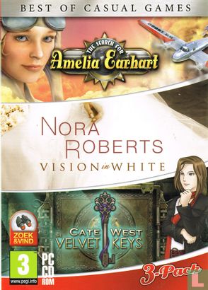 Amelia Earheart/Nora Roberts/Cate West  3-Pack - Afbeelding 1