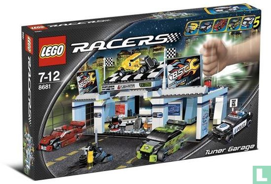 Lego 8681 Tuner Garage
