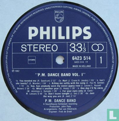 P.M. Dance Band Vol. 1 - Bild 3