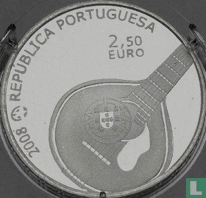 Portugal 2½ euro 2008 (PROOF) "Fado" - Image 1