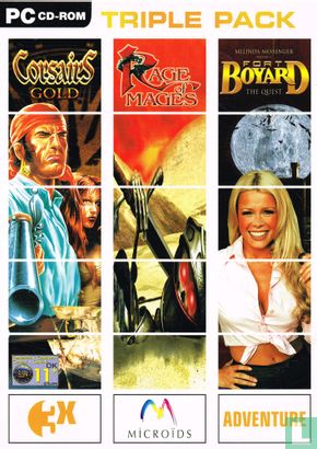 Triple Pack Corsairs Gold/Rage of Mages/Fort Boyard The Quest - Image 1