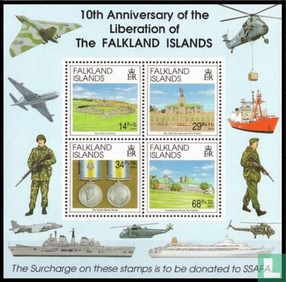 10th anniversary liberation Falklands