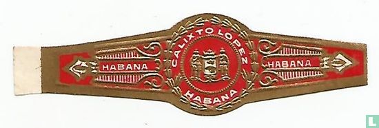Calixto Lopez Habana - Habana - Habana - Afbeelding 1