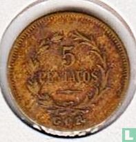 Costa Rica 5 centavos 1918 - Image 2