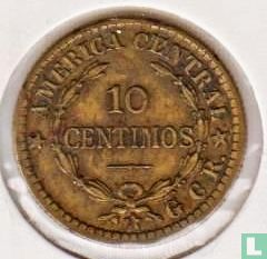 Costa Rica 10 centimos 1921 - Image 2
