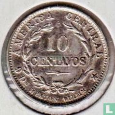 Costa Rica 10 Centavo 1889 - Bild 2