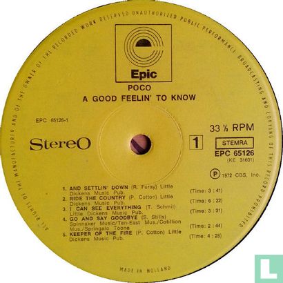 A Good Feelin' to Know - Image 3