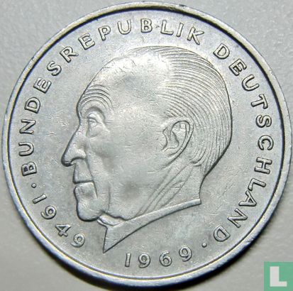 Deutschland 2 Mark 1970 (G - Konrad Adenauer) - Bild 2