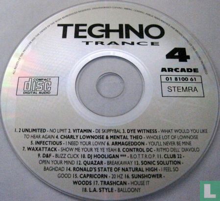 Techno Trance 4 - Afbeelding 3