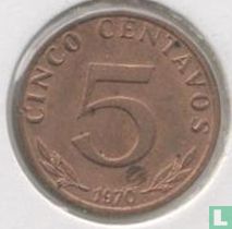 Bolivie 5 centavos 1970 - Image 1