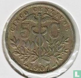 Bolivia 5 centavos 1907 - Afbeelding 1