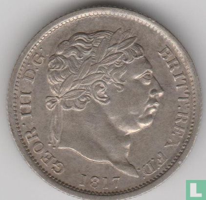 United Kingdom 1 shilling 1817 - Image 1