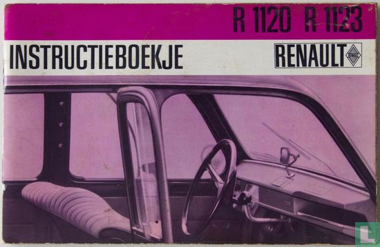 Renault 4 Instructieboekje  - Afbeelding 1