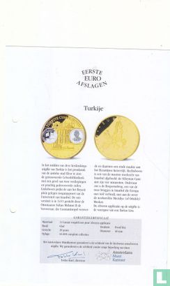Turkije euro (proof) 2009 Eerste afslag Euromunten - Afbeelding 3