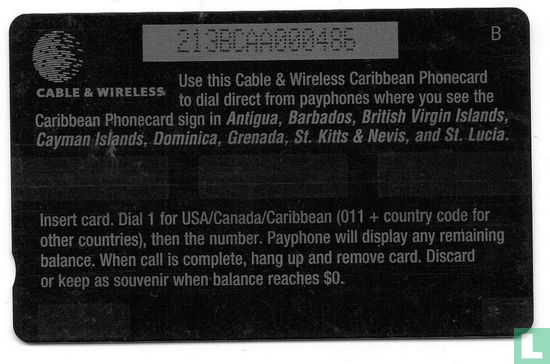 Caribbean Phonecard - Afbeelding 2