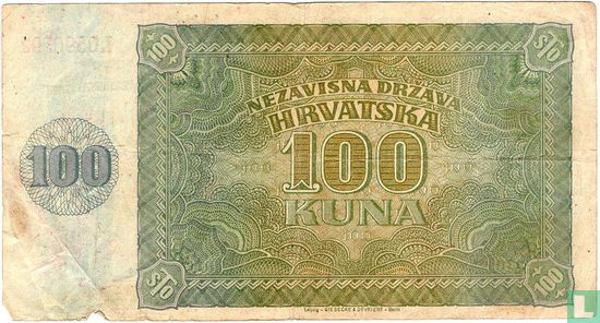 Croatia 100 Kuna 1941 - Image 2