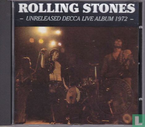 Unreleased Decca Live Album 1972 - Image 1