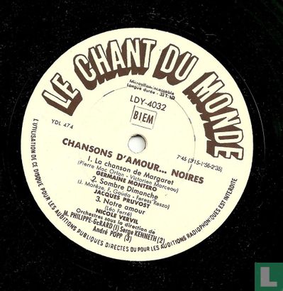 Chansons d'amours...noires - Image 3