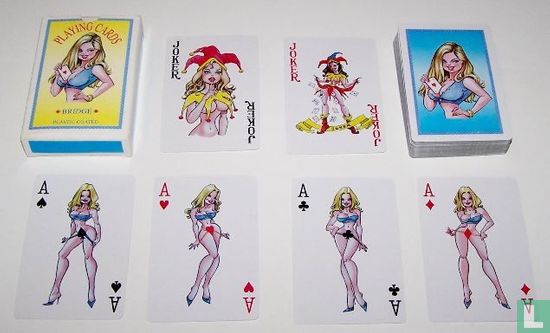 Rooie oortjes Playing Cards - Afbeelding 1