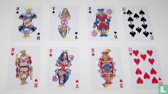Rooie oortjes Playing Cards - Afbeelding 3