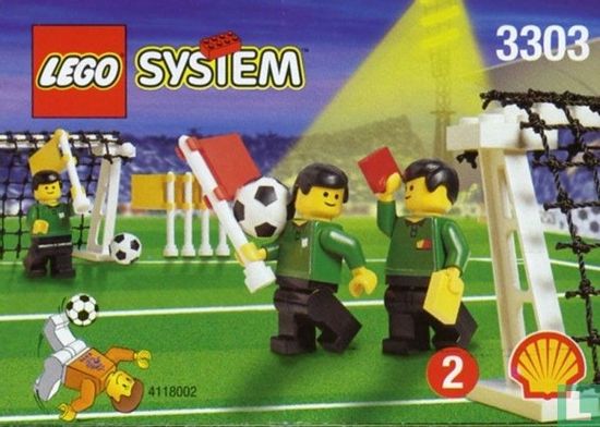 Lego 3303 Field Accessories (Goals and Linesmen)
