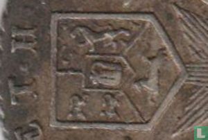 Royaume-Uni 6 pence 1787 (avec des coeurs semée) - Image 3