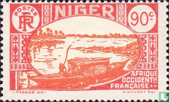 Boot auf dem Niger