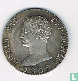 Spanje 20 reals 1809 replica - Afbeelding 1