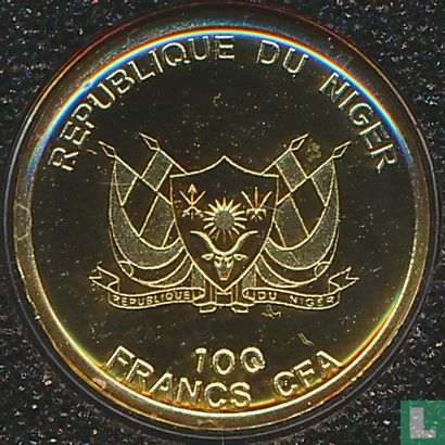 Niger 100 francs 2017 (BE) "Alexander the Great" - Image 2