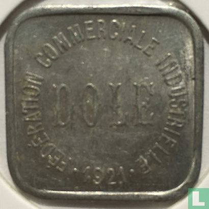 Dole 10 centimes 1921 - Afbeelding 1