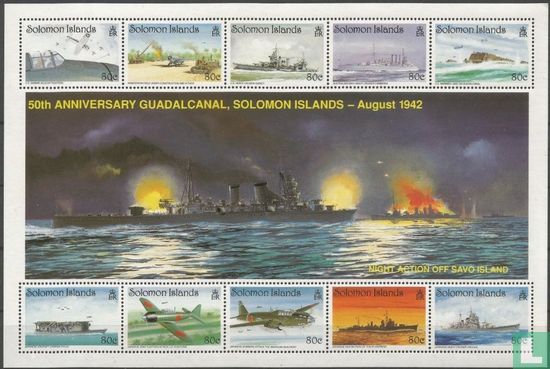 50. Jahrestag Schlacht von Guadalcanal