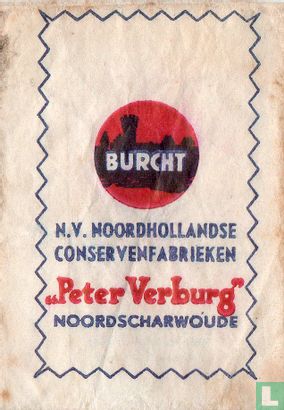 Burcht - N.V. Noordhollandse Conservenfabrieken "Peter Verburg" - Bild 1