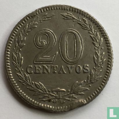 Argentinië 20 centavos 1899 - Afbeelding 2
