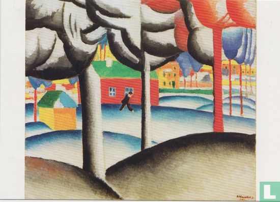 Landschaft (Der Winter), 1927 - Afbeelding 1