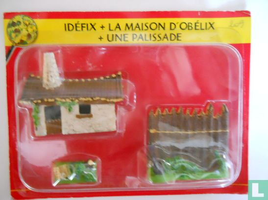 Ideeix + Haus von Obelix +  Palisade