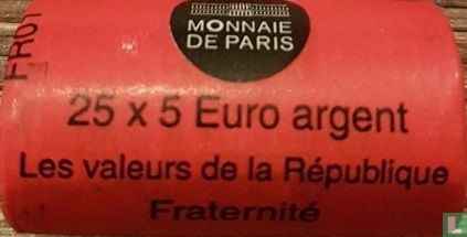France 5 euro 2013 (roll) "Fraternity" - Image 1
