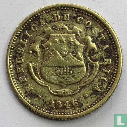 Costa Rica 10 centimos 1946 - Image 1