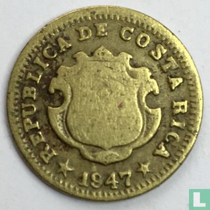 Costa Rica 5 centimos 1947 - Afbeelding 1