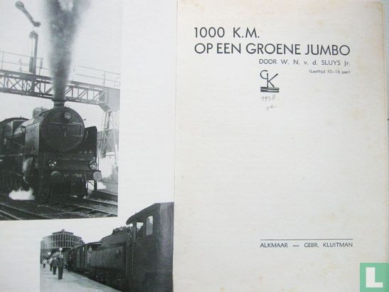 1000 K.M. op een groene Jumbo - Image 3