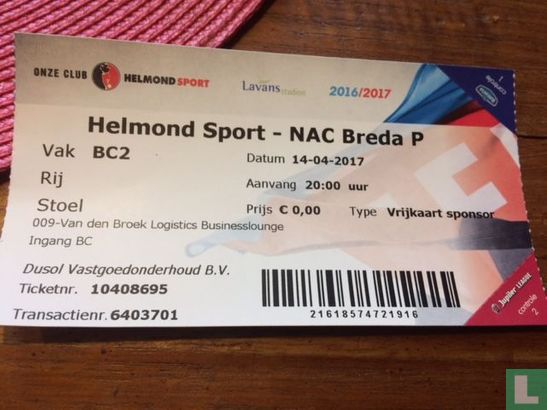 Helmond Sport - NAC Breda