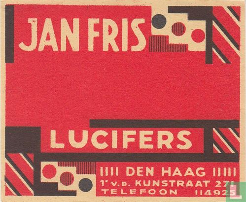 Jan Fris lucifers - Afbeelding 1