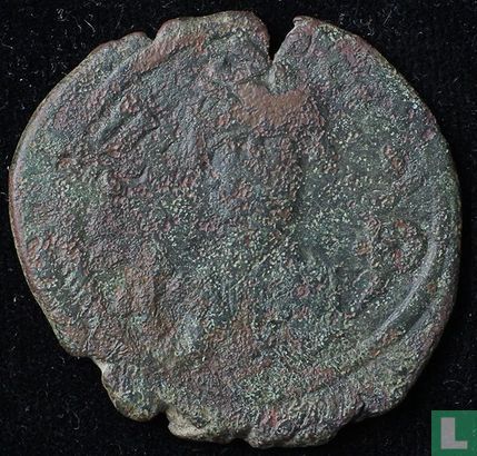 Byzantinische Reich  AE29 Follis (Phocas, Constantinople) 602-610 CE - Bild 2