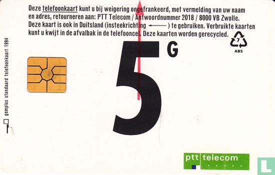 Standaardkaart 1994 - Bild 1