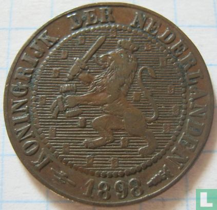 Netherlands 2½ cents 1898 - Image 1